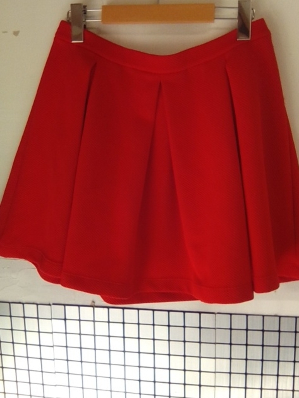Dynamite Bright Red Skater Skirt